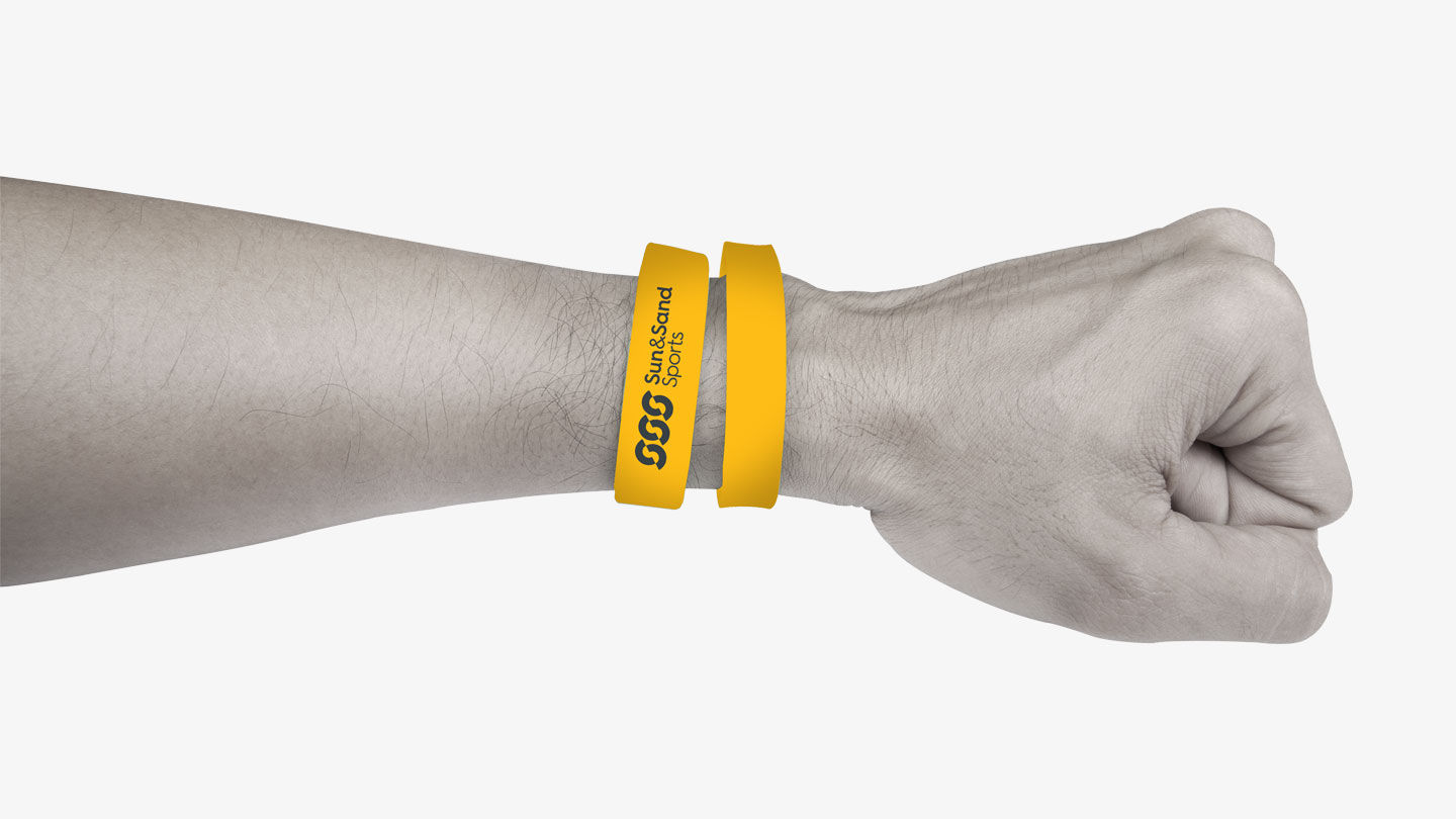 ecommerce campaign wristbands