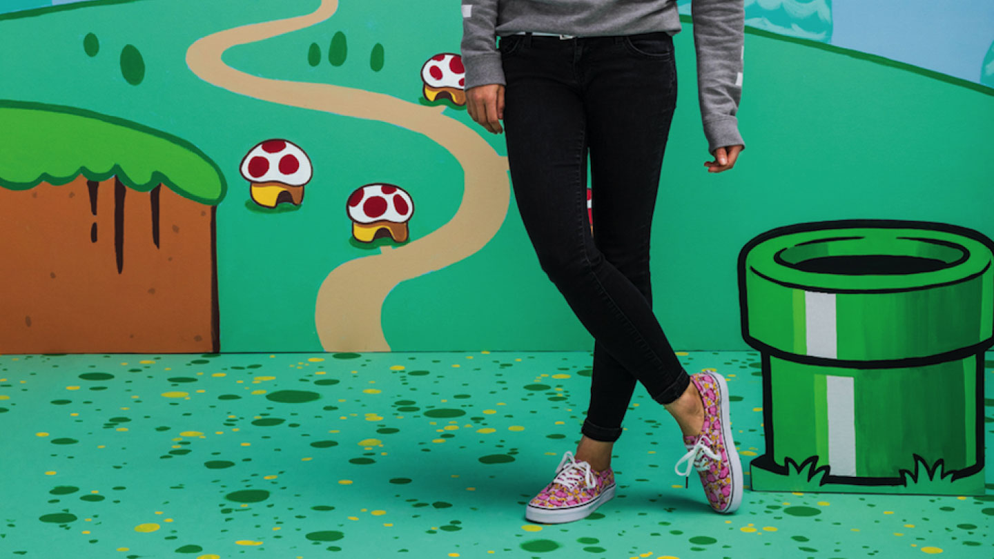 vans x nintendo princess peach game